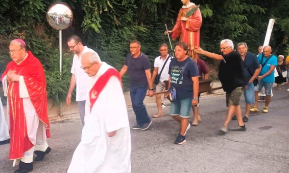 Processione di San Lorenzo Martire a Nepezzano e Piano d'Accio