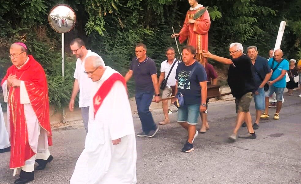 Processione di San Lorenzo Martire a Nepezzano e Piano d'Accio