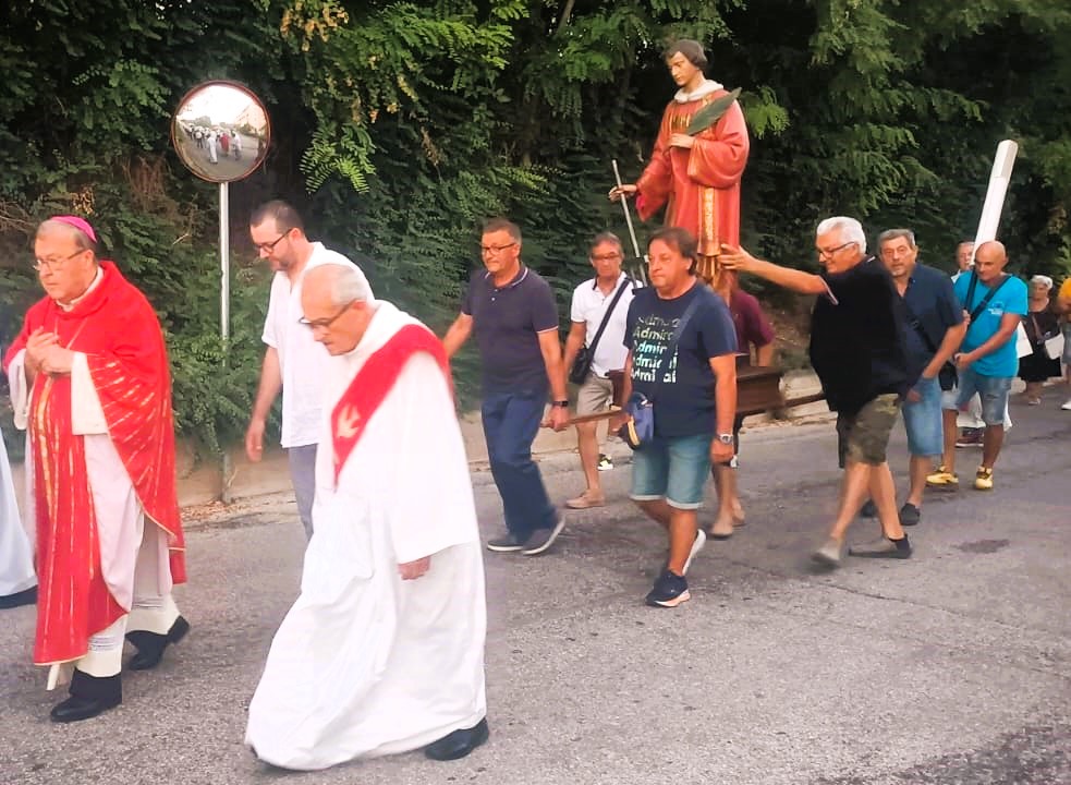 Processione di San Lorenzo Martire a Nepezzano e Piano d'Accio