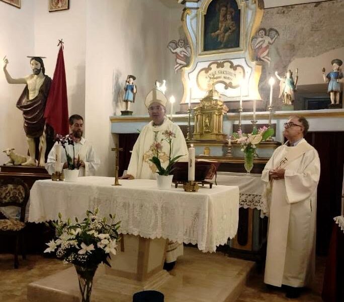 Il Vescovo Giovanni a Montesabinese di Carsoli