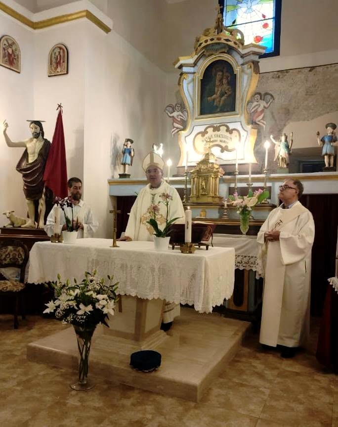 Il Vescovo Giovanni a Montesabinese di Carsoli