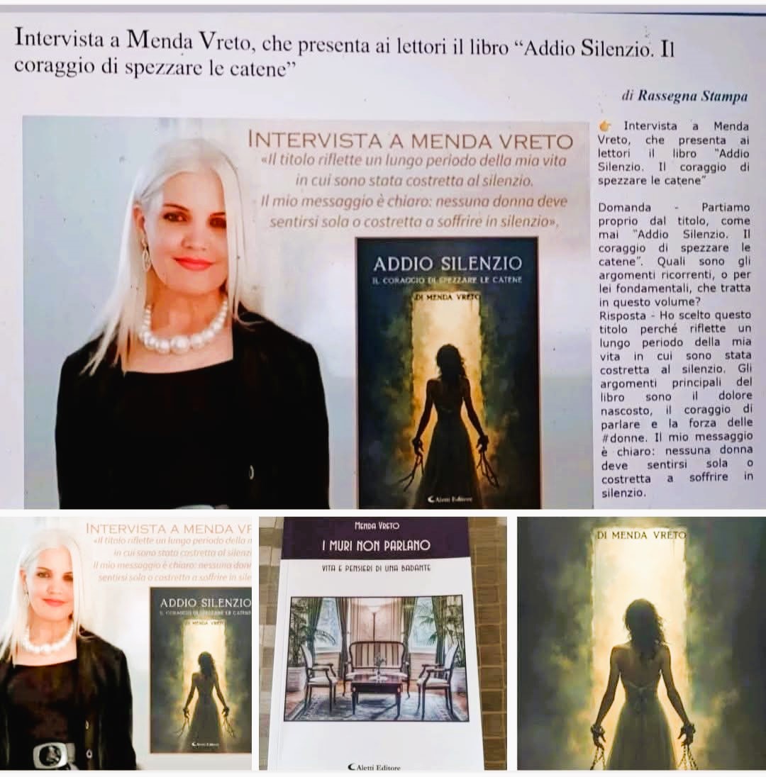 Menda Vreto, la voce dell'Albania in Italia: quando la scrittura diventa un ponte tra due anime 46 Menda Vreto