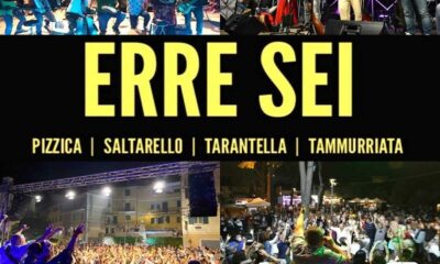 Morino - nella frazione di Rendinara grande concertone degli ERRESEI, le musiche popolari infiammano la piazza