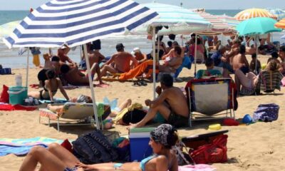 Bagnanti al mare