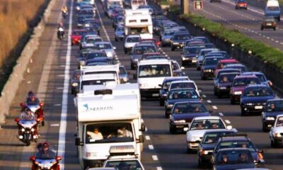Traffico intenso in autostrada