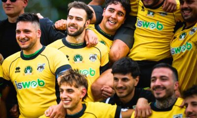 giocatori di rugby dell'Isweb Avezzano