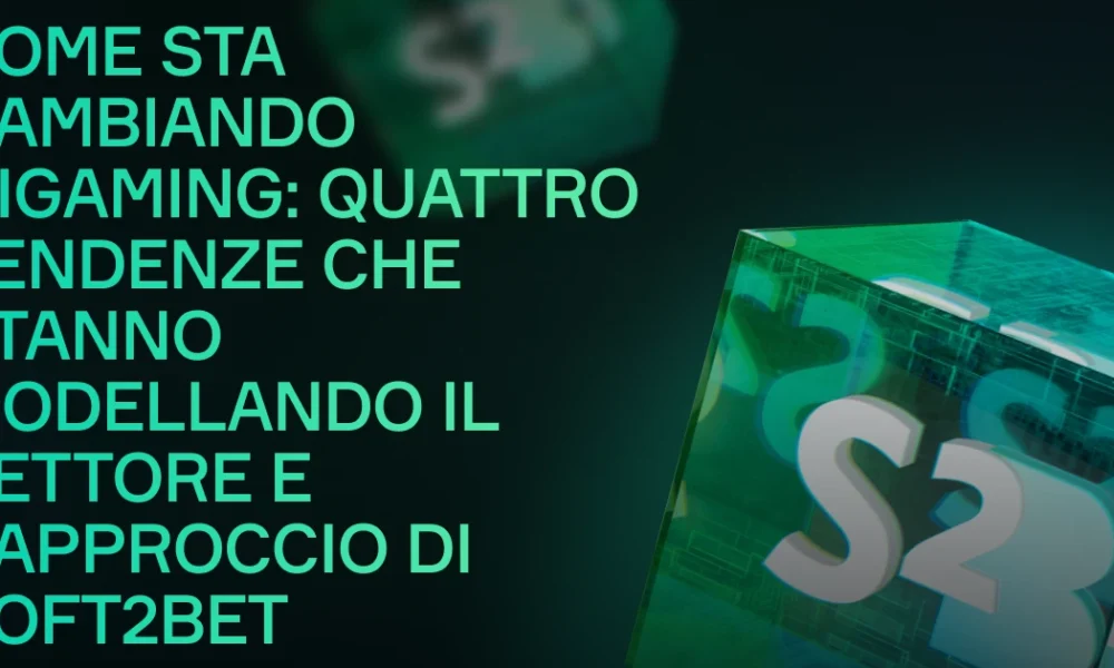Tendenze iGaming 2026 e approccio Soft2Bet