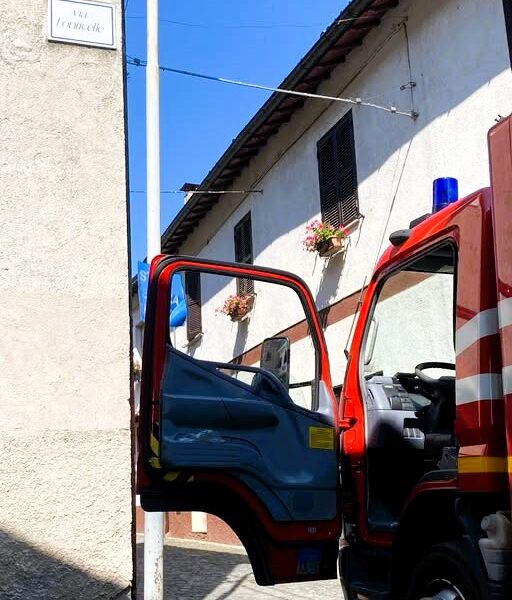 Mezzo dei vigili del fuoco