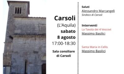 Locandina Evento Carsoli