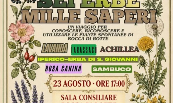 Locandina evento Rocca di Botte