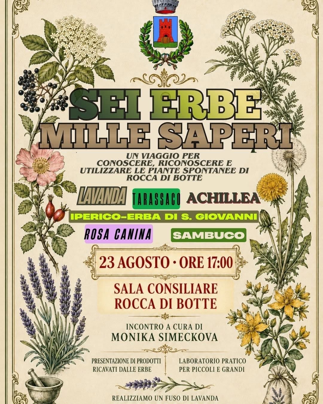 Locandina evento Rocca di Botte