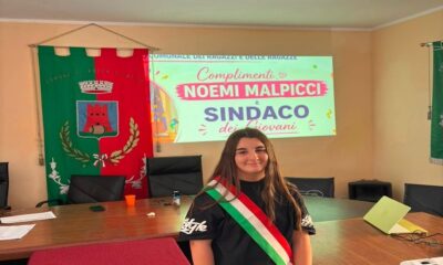 Rocca di Botte - Noemi Malpicci eletta Sindaco del consiglio dei Giovani