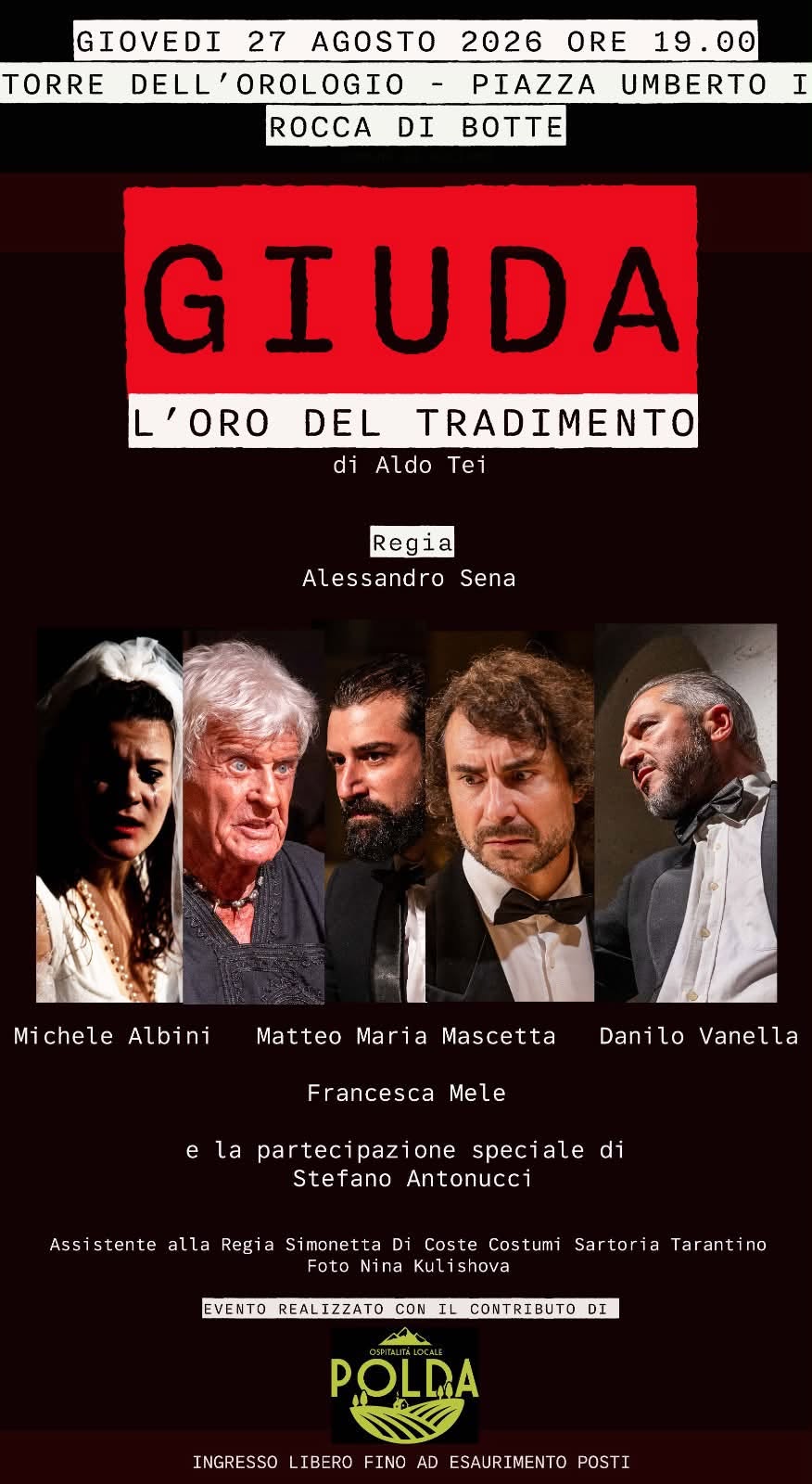 Locandina evento Rocca di Botte