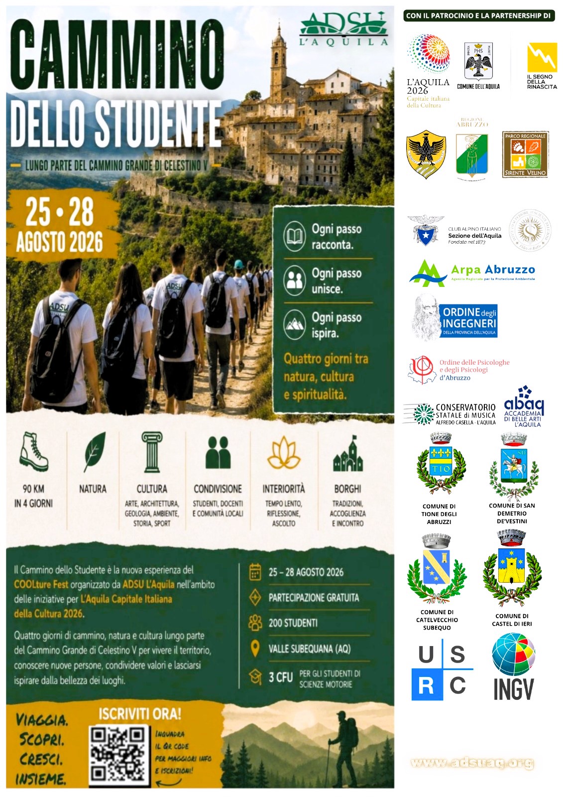 CamminodelloStudente_locandina
