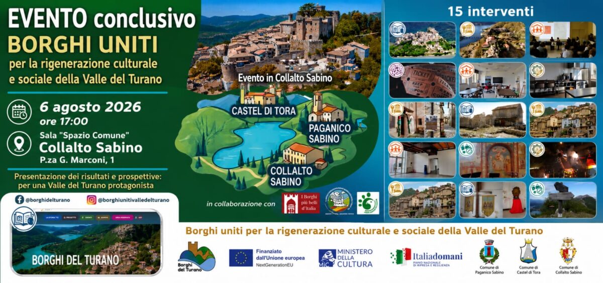 Collalto Sabino, Locandina Evento