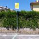Colonnine di ricarica in una sede di Poste Italiane