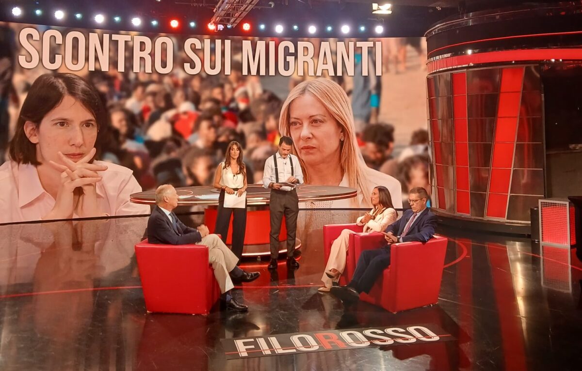 SARA KELANY (FDI) A FILOROSSO (RAI 3)
