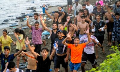Migranti marocchini a Ceuta