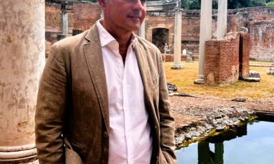 Alberto Samonà a Villa Adriana_Foto di Alberto Samonà