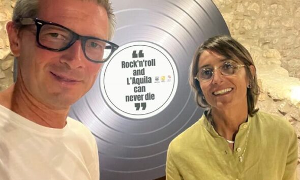 Da sx Giannicola De Antoniis e Gabriella Sperandio