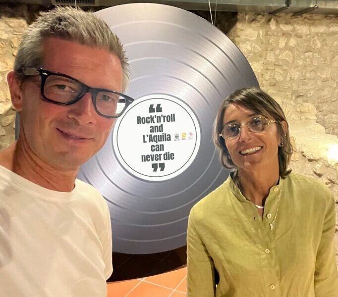 Da sx Giannicola De Antoniis e Gabriella Sperandio
