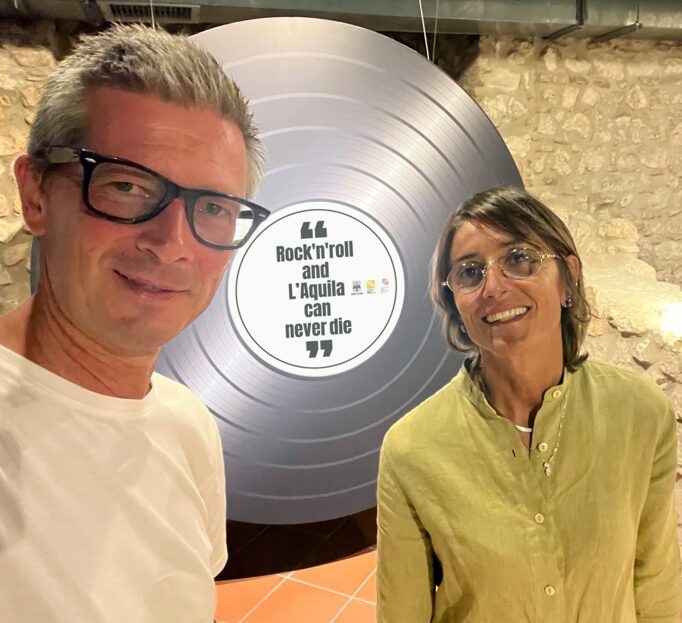 Da sx Giannicola De Antoniis e Gabriella Sperandio