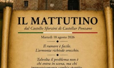 Il Mattutino del 18 agosto 2026
