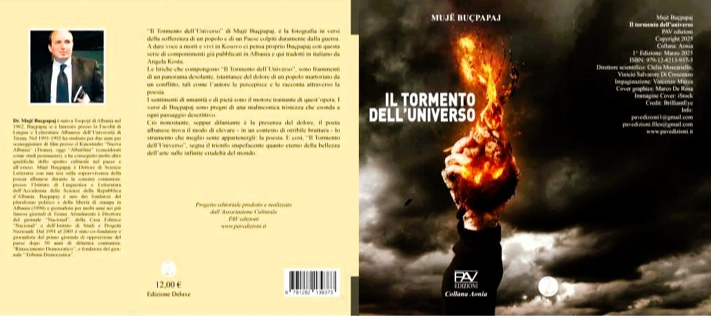 "Il Tormento dell'Universo": la poesia di Mujë Buçpapaj dà voce al dolore del Kosovo (con la splendida traduzione di Angela Kosta) 46 Libro di Mujë Buçpapaj