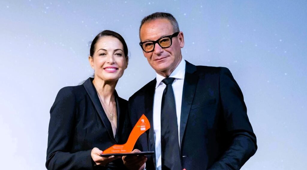 Eleonora Ivone con Francesco Longobardi