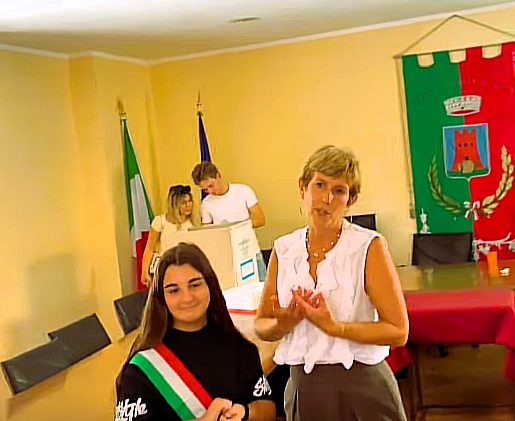 Noemi Malpicci e la Vicesindaca Francesca Marzolini