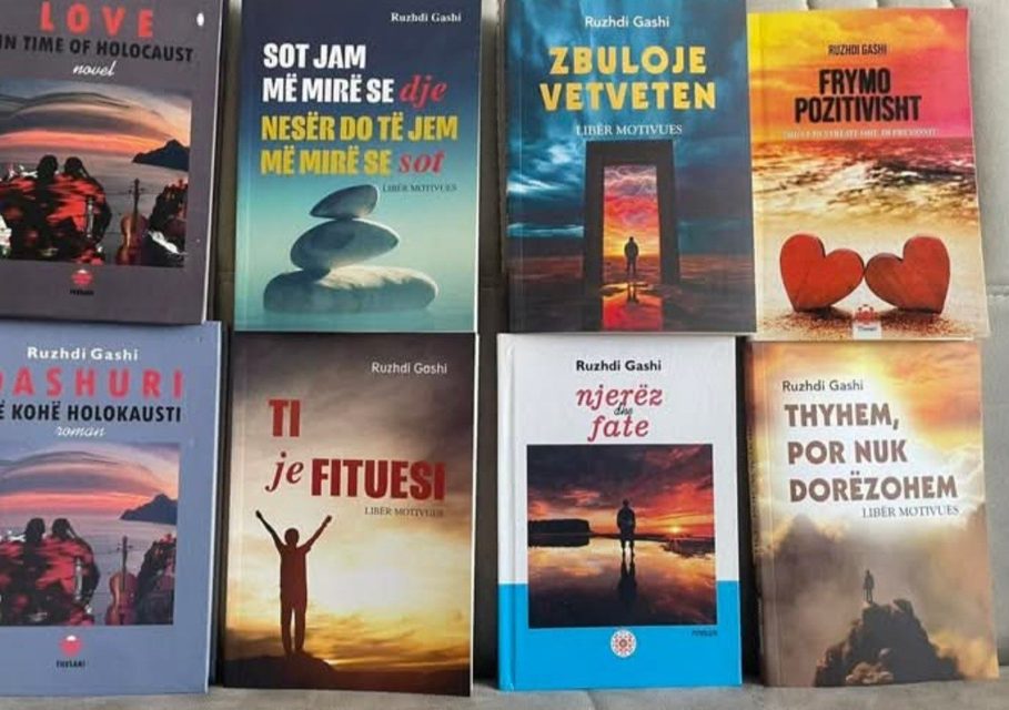 Ruzhdi Gashi, il ponte letterario tra il Kosovo e il mondo: la memoria dell'Olocausto e il trionfo della cultura senza confini 46 Libri di Ruzhdi Gashi