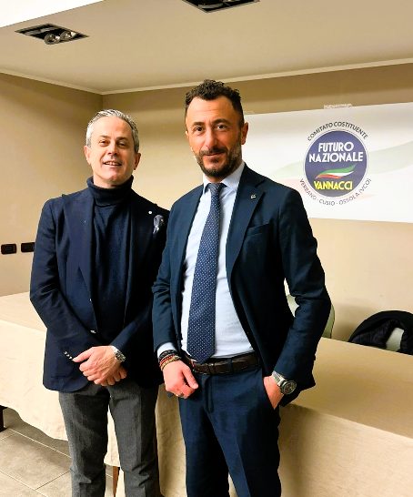 Francioli a sinistra e a destra L on. POZZOLO FNV