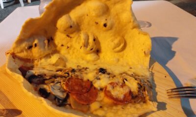 Calzone Diavola e Funghi