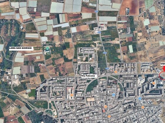 Località dove è avvenuto l'attacco del lupo