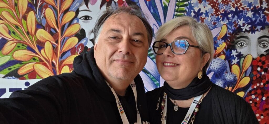 In foto Fabio Mundatori e Chiara De Magistris