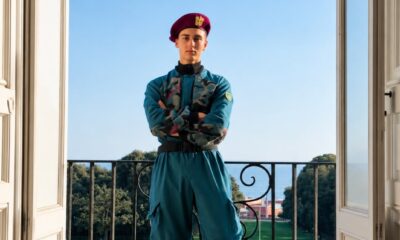 Luigi Zeno sul set Minerva
