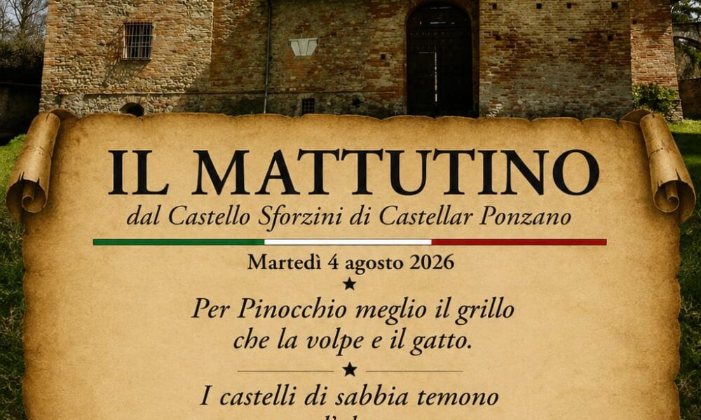 Il mattutino , materdì 4 agosto