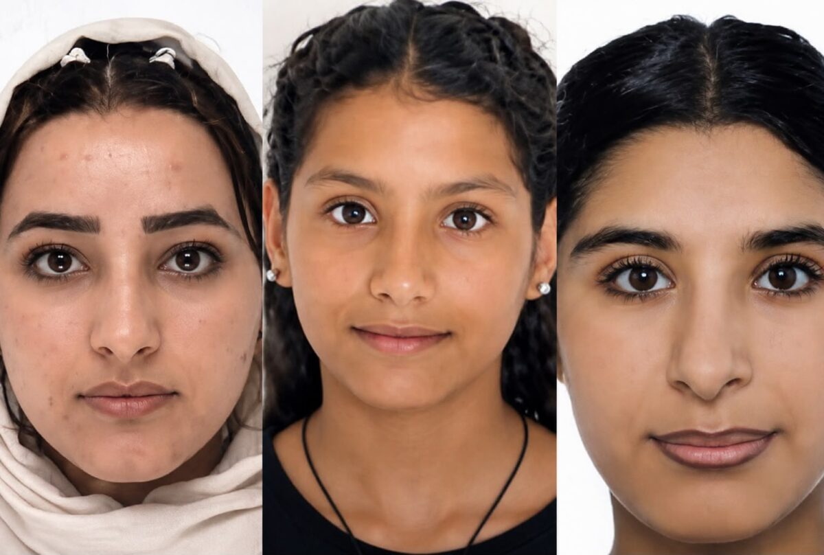 Sana (18 anni), Lima (16 anni) e Marwa (14 anni)