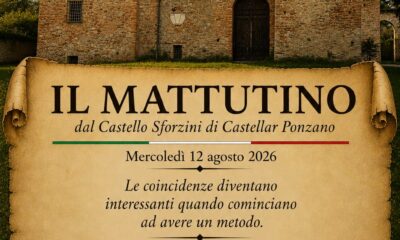Il mattutino del 12 agosto 2026