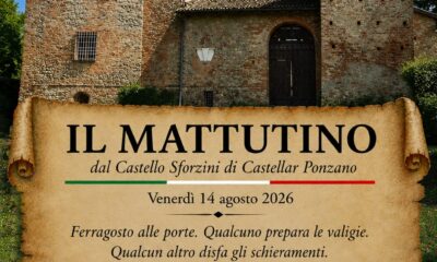 Il mattutino del 14 agosto 2026