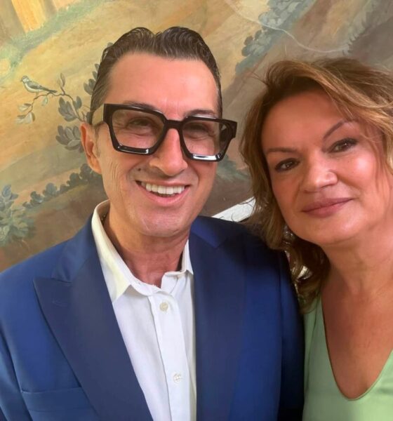 Massimo Zamponi e il Cav.Roberta Testaguzza