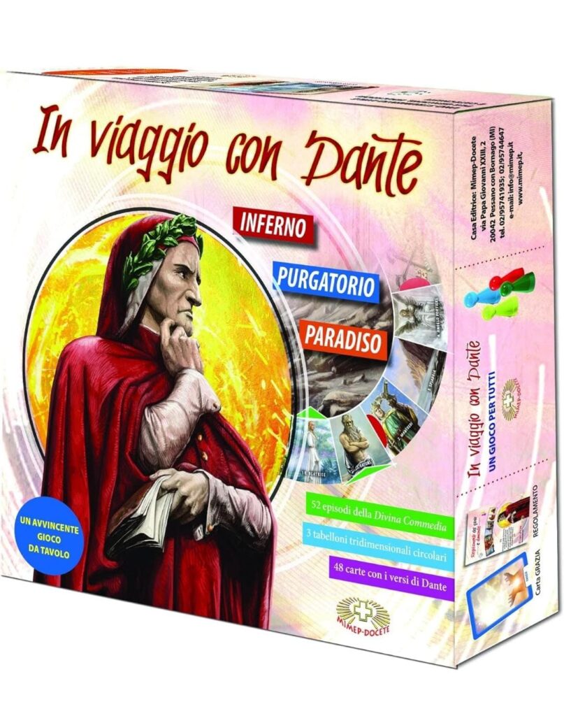 Quando il libro diventa un gioco: Alberto Raffaelli porta la letteratura fuori dalle pagine 50 Gioco, In viaggio con Dante