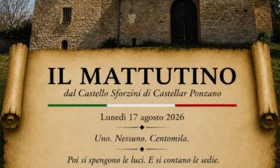 Il Mattutino del 17 agosto 2026