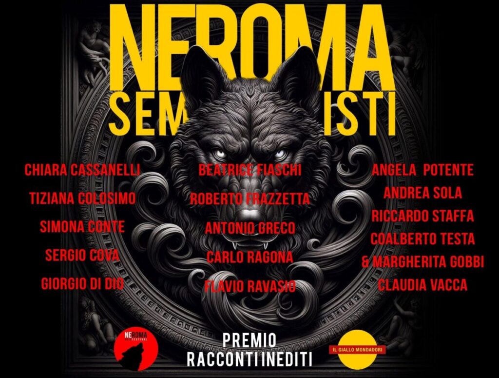 A Roma torna il “NeRoma”, una delle maggiori manifestazioni sul crime letterario. ci saranno anche segnalazioni letterarie 49 NeRoma, premio racconti inediti