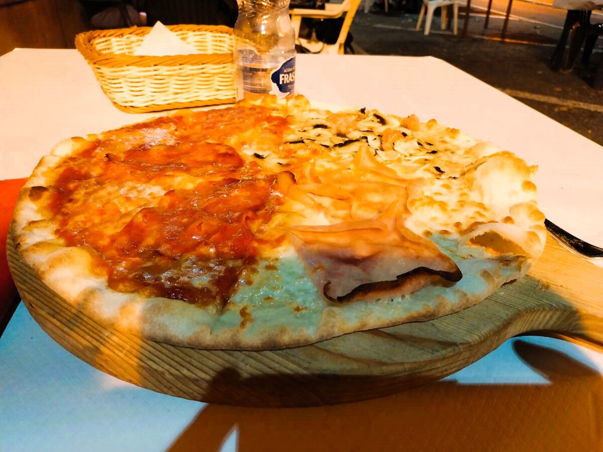 Pizza "Fantasia", pizzeria Incontro Poggio Moiano