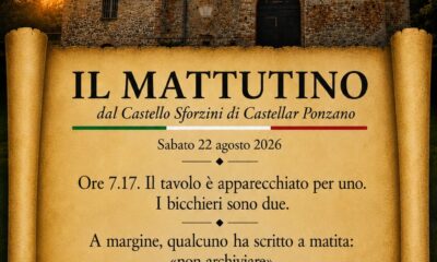 Il Mattutino del 22 agosto 2026