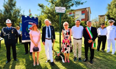 La Principessa Astrid del Belgio, Concita Borrelli e le grandi famiglie europee omaggiano l'eroe Fulco Ruffo