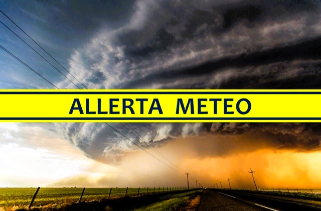 Allerta meteo gialla