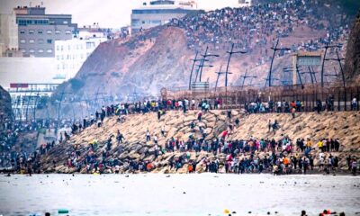 Assalto di migranti a Cueta, Spagna