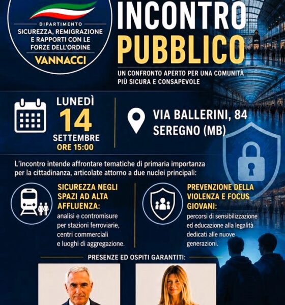 Locandina evento Seregno